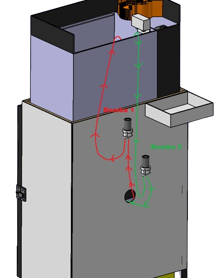 Esquemático Hidráulico 3D (RS385)